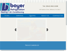 Tablet Screenshot of goboyer.com